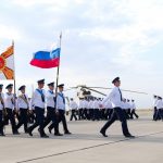 На территории Приволжского военного аэродрома Астраханской области прошли патриотические мероприятия, посвященные Дню военно-воздушных сил РФ